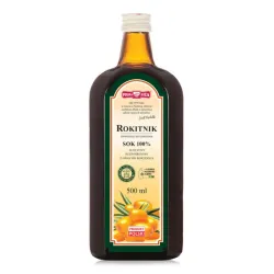 Rokitnik sok 100% 500 ml Polska Róża
