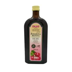 Żurawina sok 100% 500 ml Polska Róża