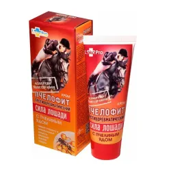 Krem do ciała Końska Siła Pszczełofit 75ml LekoPro jad pszczeli tłuszcz borsuczy