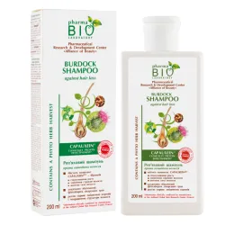 Szampon łopianowy przeciw wypadaniu włosów 200ml Pharma Bio Laboratory Mulberry pokrzywa brzoza koniczyna chmiel