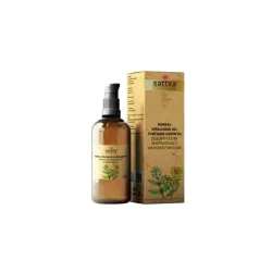 Olejek ziołowy rewitalizujący na porost włosów 100ml Sattva Ayurveda amla bhringraj shikakai mulethi