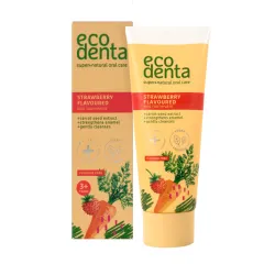 Pasta dla dzieci o smaku Truskawkowym 75ml Ecodenta