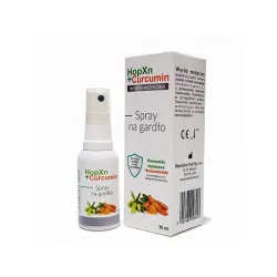 Spray na gardło 30 ml HopXn+Curcumin