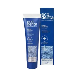 Pasta do zębów zwalczająca próchnicę z ksylitolem limonką i olejkiem eterycznym liści z kolendry 100 ml Ecodenta