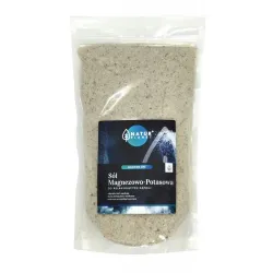 Sól Magnezowo-Potasowa do kąpieli 1kg Natur Planet sól z Kłodawy do pielęgnacji skóry Sodium Chloride