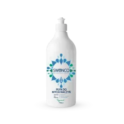 Płyn do naczyń 750ml Swonco, miętowy , ekstrakt z aloesu, witamina E