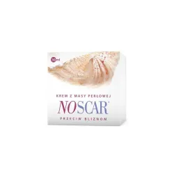 NoScar Krem z masy perłowej NoScar krem przeciw bliznom NoScar wygładza blizny NosCar Łagodzi ślady trądziku