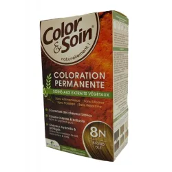 Trwała farba Color & Soin blond pszeniczny 8N