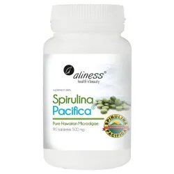 Spirulina Hawajska Pacifica® – 500 mg – 90 tabletek Aliness