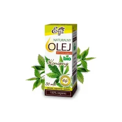 Naturalny olej konopny BIO - 50ml naturalny olej z konopi