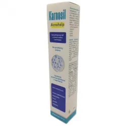 Karnosil Acnohelp żel z jonami srebra i karnozyną na problemy skórne 50ml działanie przeciwtrądzikowe i naprawcze