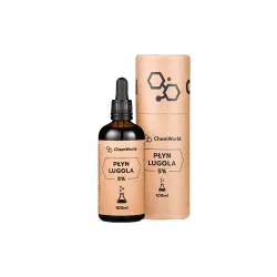 Płyn Lugola 5% 100ml ChemWorld jod jodek potasu