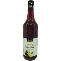 Żywy Ocet z winogronem jabłkowy Złote Jabłuszko 700 ml Naturalny polski ocet jabłkowy żywe kultury bakterii niepasteryzowany
