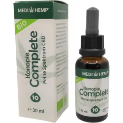 OLEJ KONOPNY CBD 10% OLEJEK Z KONOPI SIEWNEJ MEDIHEMP 10% CBD EKSTRAKCJA CO2  30ml