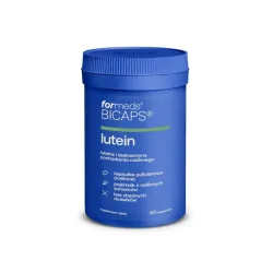 Luteina 60 kaps. Formeds ekstrakt z kwiatu aksamitki wzniesionej zeaksantyna luteina Tagetes Erecta L.