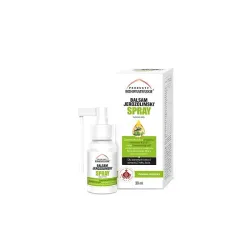 Balsam Jerozolimski Spray 30ml Produkty Bonifaterskie propolis witamina B2 B3 bez czarny kwiat dziewanny kwiat lipy