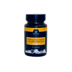 Propolisowe tabletki z pyłkiem pszczelim 60 tabl. Prop-Mad propolis pyłek kwiatowy pszczeli