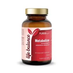 Life Balance Metabolizm 60 kaps. Pureo Health bergamotka Garcinia cambogia kwas linolowy CLA