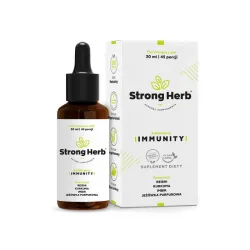 Adaptogeny IMMUNITY 30ml Strong Herb reishi kurkuma imbir jeżówka purpurowa