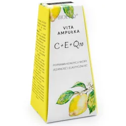 Vita Ampułka C+E+Q10 20ml Bioetiq miłorząb japoński arnika kasztanowiec ginkgo biloba