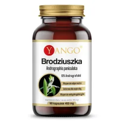 Brodziuszka 90 kaps. Yango Andrographis paniculata Brodziuszka wiechowata andrografolidy