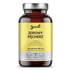 Zdrowy Pęcherz Pasnaseus 50 kaps. Yango dzika róża Rosa canina żurawina Vaccinium macrocarpon proantocyjanidyn karczoch