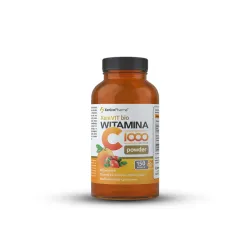 Witamina C 1000 - 161,15g - 150 porcji - Xenico Pharma dzika róża bioflawonoidy cytrusowe bioperine