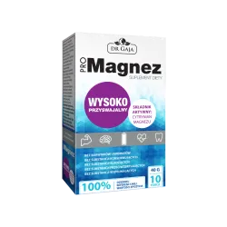 ProMagnez 10 saszetek 40g Dr Gaja Cytrynian Magnezu