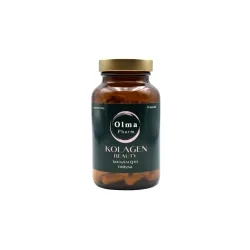 Kolagen Beauty 90 kaps. Olma Pharm koenzym Q10 biotyna hydrolizowany kolagen rybi skrzyp polny cynk octan retinylu
