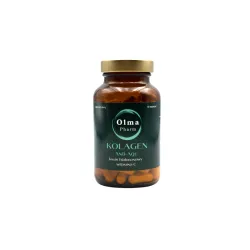 Kolagen Anti-Age 90 kaps. Olma Pharm hydrolizowany kolagen rybi kwas hialuronowy witamina C hialuronian sodu