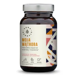Moja wątroba 60 kaps. Aura Herbals karczoch ostropest plamisty kurkuma