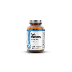 Cynk organiczny 15 mg 60 kaps. PharmoVit cytrynian cynku inulina Orafti GR Bio Perine