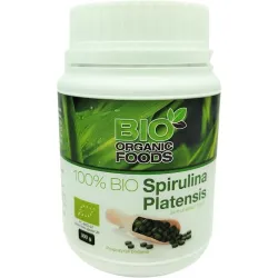 Bio Spirulina 300g w tabletkach Bio Organic Foods 100% ekologiczna spirulina platensis