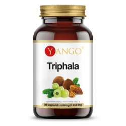 Triphala 90 kaps. Yango Emblica officinalis Terminalia cebula Terminalia belerica