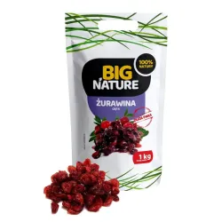 Żurawina cięta suszona 1kg Big Nature