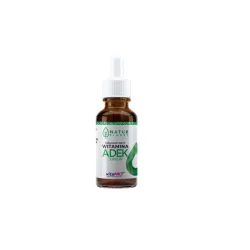 Witamina ADEK Junior 30ml w kroplach Natur Planet ekwiwalent retinolu cholekalcyferol ekwiwalent alfa-tokoferolu menachinon-7