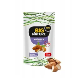 Migdały suszone 1kg Big Nature