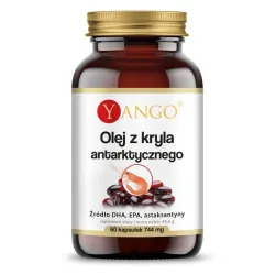Olej z kryla antarktycznego 60 kaps. Yango fosfolipidy omega-3 DHA i EPA astaksantyna