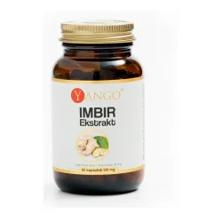 Imbir - ekstrakt - 90 kapsułek  YANGO zingiberis officinale