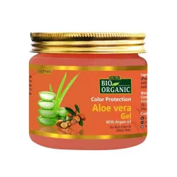 Żel aloesowy chroniący kolor 175ml Indus Valley aloe vera olejek arganowy