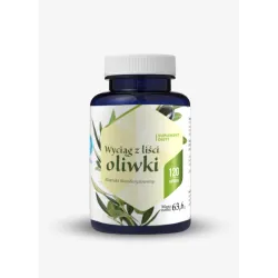 Liść oliwny 120 kaps. Hepatica wyciąg z liści oliwki Olea europea L. oleuropeina