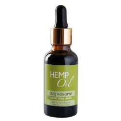 Olej kosmetyczny konopny 30ml Beaute Marrakech olej konopny hemp oil twarz ciało włosy paznokcie