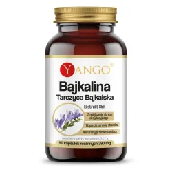 Bajkalina ekstrakt standaryzowany 300mg  90 kapsułek tarczyca bajkalska Yango