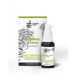 Różeniec górski ekstrakt 30ml Healthy Herb Rhodiola Rosea