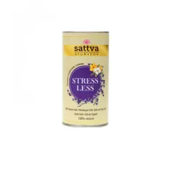 Sól do kąpieli Stress Less 300g Sattva Ayurveda epsom różowa sól himalajska sól morska