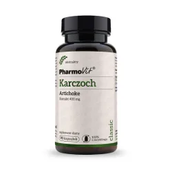 Karczoch 400 mg Artichoke 90 kaps. PharmoVit ekstrakt 4:1 Cynara scolymus