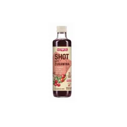 Shot Żurawina 250ml Polska Róża żurawina błotna owoc róży malina