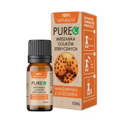 Olejek eteryczny naturalny Mandarynka z goździkiem 10ml Pureo  Eugenia Caryohyllus Bud Oil Citrus Reticulata Peel Oil
