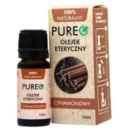 Olejek eteryczny naturalny Cynamonowy 10ml Pureo Cinnamomum Cassia Oil