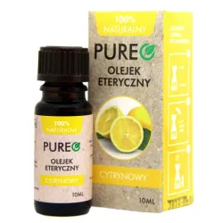 Olejek eteryczny naturalny Cytrynowy 10ml Pureo Citrus Medica Limonum Peel Oil